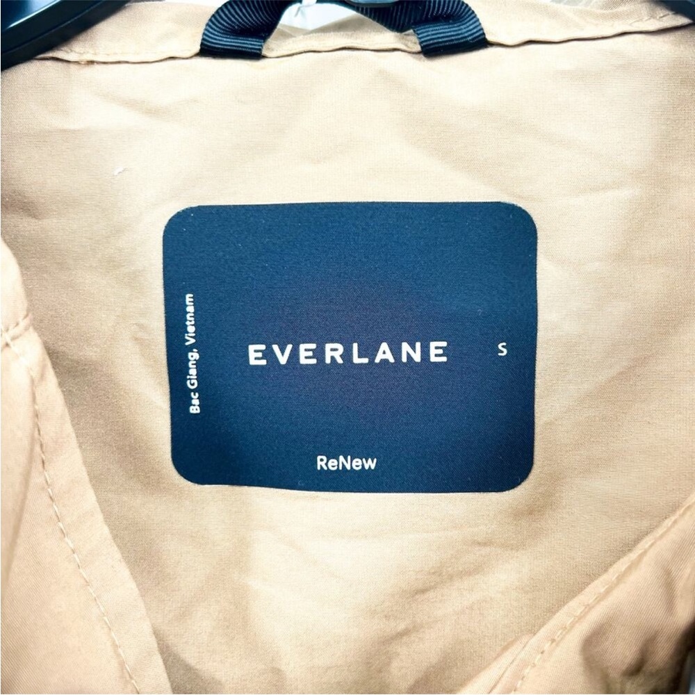 Everlane Women's Tan and Brown Utility Rain Jacket - Picture 4 of 5